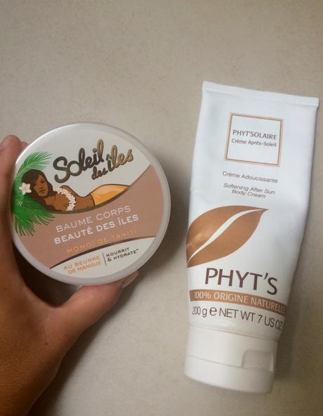 Ma routine beauté pour conserver un joli teint hâlé Baume Corps Soleil des Iles et Crème Après Soleil Phyt's