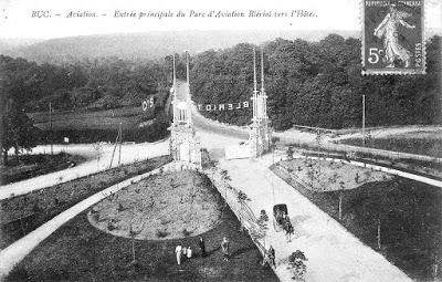 Restauration de l'entrée  de l'Aéroparc Louis Blériot au Buc