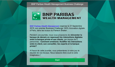 Business Challenge de BNP Paribas Wealth Management