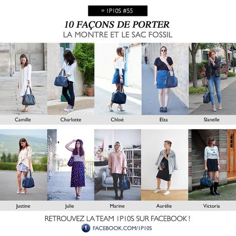 New boyfriend (1P10S) 1 Pièces 10 Styles sac montre Fossil