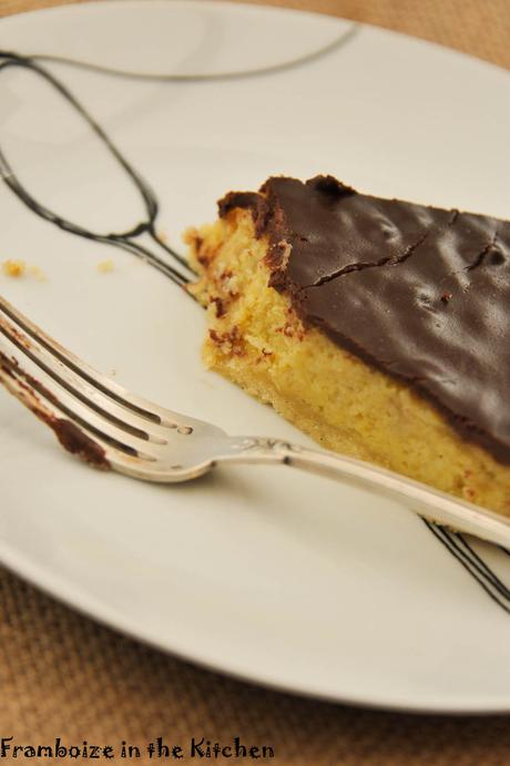 Tarte au chocolat et poudre d’amandes tarte-chocolat-poudre-amandes-framboizeinthekitchen-3