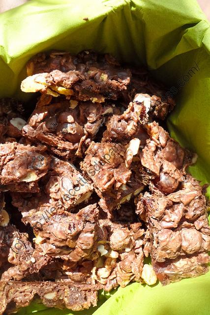 Carrés croustillants façon Mendiant / Mendiant Way Crispy Squares Carrés croustillants façon Mendiant / Mendiant Way Crispy Squares