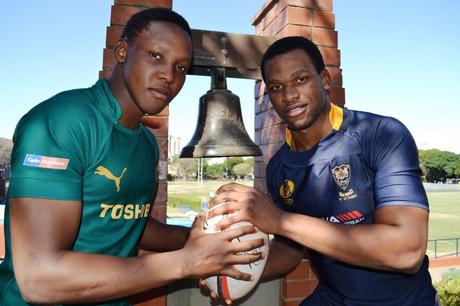 Le rugby scolaire Sud-Africain Les deux capitaines des 1st Team pour le Classic Clashes de Durban entre Glenwood et Durban High School.