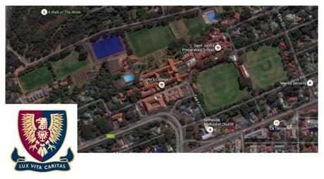 Le rugby scolaire Sud-Africain Les terrains de sport de Saint-John College (Scott Spedding, Chris Froome) : possède 6 terrains en herbe de rugby/cricket, un terrain de hockey synthétique et deux piscines.