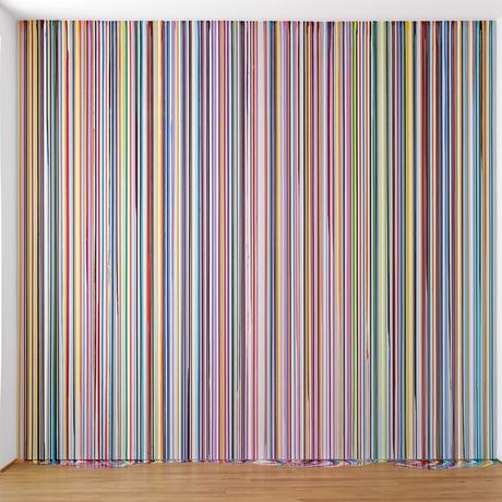 ART : Ian Davenport expose à Bruxelles Jusqu’au 3/10 wian-davenport-ingleby-wall-painting-after-carpaccio-2011-558
