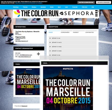 Créer une belle billetterie avec Weezevent : le mini-site Deplacer les blocs du mini-site