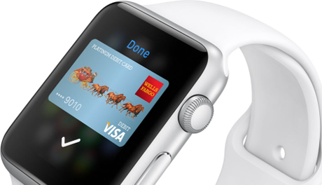 Apple Pay sur l'Apple Watch