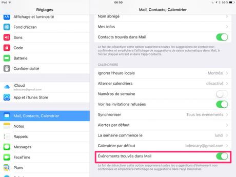 iPhone, iPad iOS 9: 2 nouvelles fonctionnalités de l’application Calendrier