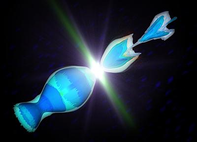 Computer simulation of the self-loaded plasma wakefield acceleration of positrons Computer simulation of the self-loaded plasma wakefield acceleration of positrons