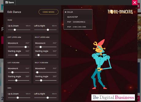Avec la BBC, devenez un digital maker : Make It Digital et Digital Matchr robot-dancers-bedigitalbusiness