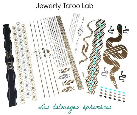 Jewerly Tatoo Lab : les tatouages éphémères