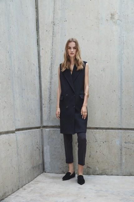 LA TENDANCE 70’S CHEZ MANGO gilet long