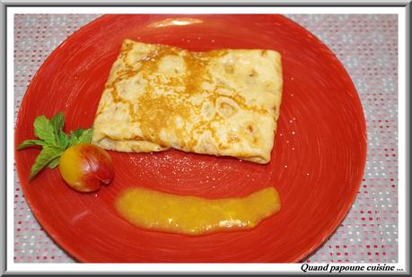 CREPES MAISON A LA COMPOTEE DE MIRABELLES crêpes à la compotée de mirabelles-10