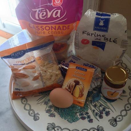 Cookies aux fruits secs et caramel à la pomme Ingrédients