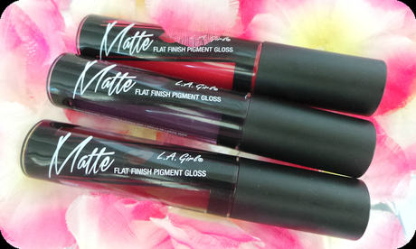 Matte flat finish pigment gloss de LA Girl, faut-il craquer ? Matte flat finish pigment gloss de LA Girl, faut-il craquer ?