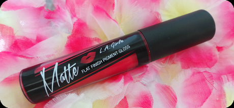 Matte flat finish pigment gloss de LA Girl, faut-il craquer ? Matte flat finish pigment gloss de LA Girl, faut-il craquer ?