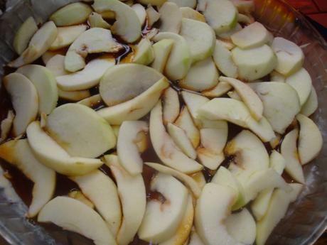 La renverse de pommes La renverse de pommes