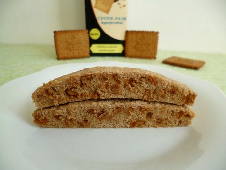 cookie cru hyperprotéiné aux speculoos avec yaourt de soja et psyllium (diététique, sans oeuf ni beurre et riche en fibres) P1240744
