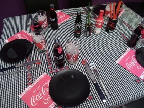 Table coca-cola table coca cola