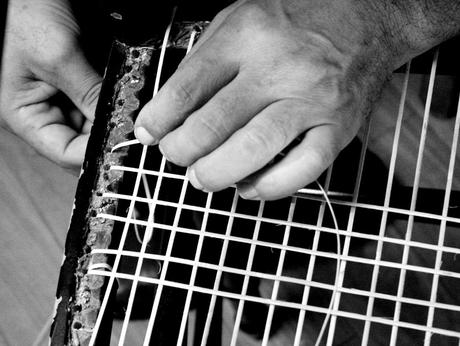 The Bench banc avec osier par Tim Defleur et Oza Design The Bench banc avec osier par Tim Defleur et Oza Design