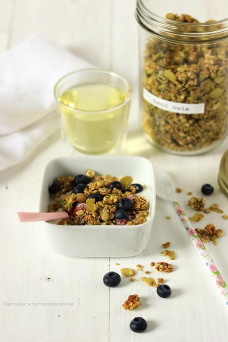 Granola matcha Granola matcha
