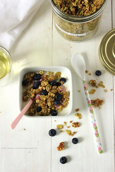 Granola matcha Granola matcha
