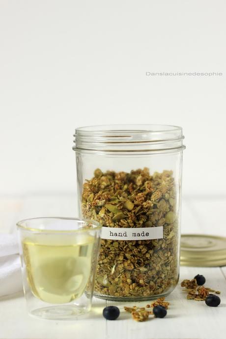 Granola matcha Granola matcha