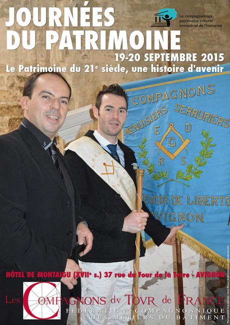 Journées du Patrimoine Avignon 2015 : les Compagnons du Tour de France vous invitent à l'Hôtel de Montaigu ! Journées du Patrimoine Avignon 2015 : les Compagnons du Tour de France vous invitent à l'Hôtel de Montaigu !