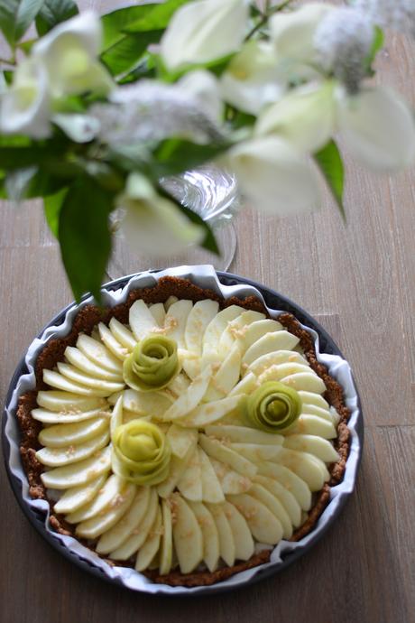 Tarte aux pommes et spéculos CAKE RECIPE SPECULOS 4