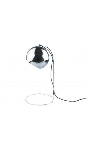 lampe de table globe chrome leitmotiv