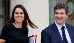 Arnaud Montebourg et Aurélie Filippetti parents d'une petite Jeanne Arnaud Montebourg et Aurélie Filippetti parents d'une petite Jeanne