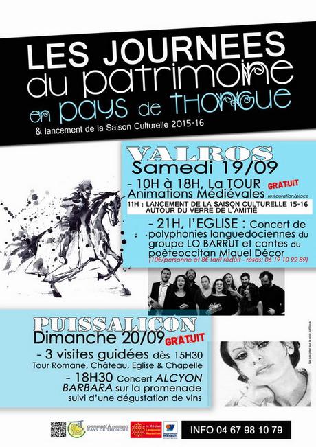 LES JOURNEES DU PATRIMOINE EN PAYS DE THONGUE LES JOURNEES DU PATRIMOINE EN PAYS DE THONGUE