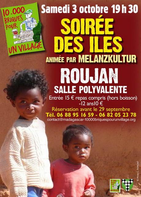 Samedi 3 Octobre : Soirée des îles à Roujan Samedi 3 Octobre : Soirée des îles à Roujan