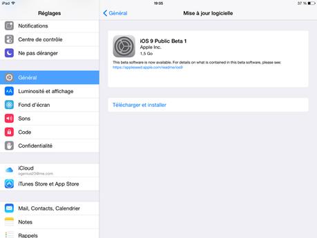 iOS 9: comment bien l’installer sur iPhone et iPad iOS 9: comment bien l’installer sur iPhone et iPad