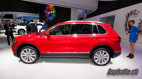 Frankfurt 2015 : VW Tiguan 2ème génération Frankfurt 2015 : VW Tiguan 2ème génération