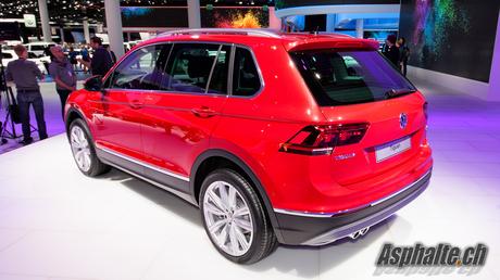 Frankfurt 2015 : VW Tiguan 2ème génération Frankfurt 2015 : VW Tiguan 2ème génération