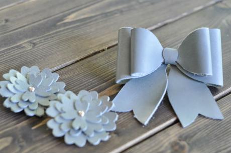DIY : des accessoires de cheveux en cuir DIY : des accessoires de cheveux en cuir