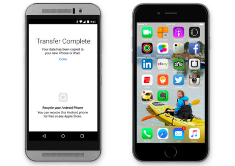 Move to iOS: Apple séduit les utilisateurs Android Move to iOS: Apple séduit les utilisateurs Android