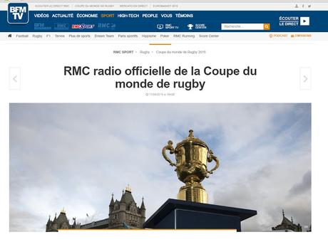 C'est qui la radio officielle de la Coupe du monde de rugby ? C'est qui la radio officielle de la Coupe du monde de rugby ?