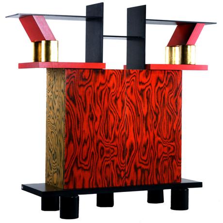 Le mouvement Memphis Freemont cabinet - Sottsass - MHD