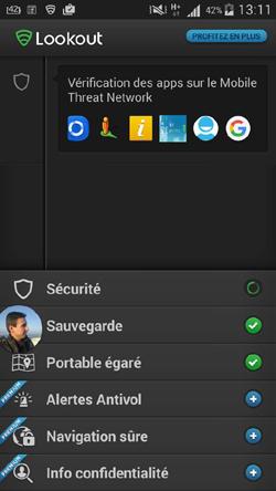 Virus Android: Comment les détecter, les éliminer et s’en protéger ? lookout-verification