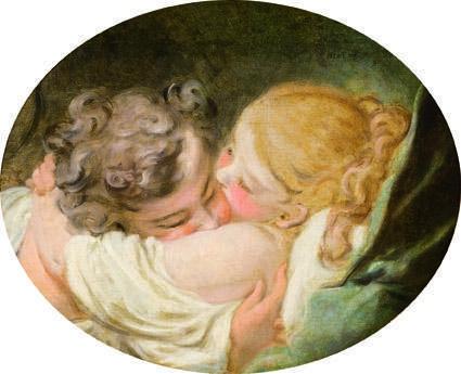 Fragonard amoureux, galant et libertin le baiser