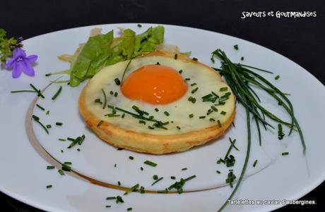 Tartelettes au Caviar d’Aubergines. Tartelettes au Caviar d’Aubergines.