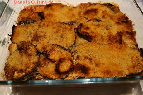 Aubergines à la Parmigiana (version presque light) DSC09917