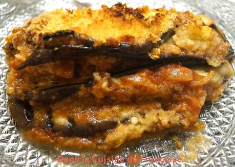 Aubergines à la Parmigiana (version presque light) DSC09919