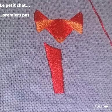 Le petit chat – travail en cours Le petit chat – travail en cours