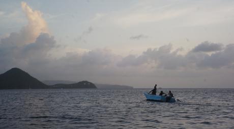 Navigation de la Martinique à Sainte Lucie