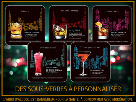 Des Coasters Label 5 WorldMix à remporter label 5