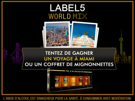 Des Coasters Label 5 WorldMix à remporter Label 5