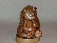 p'tit hérisson en porcelaine froide p'tit hérisson en porcelaine froide